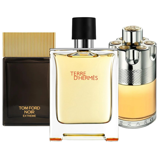 Set of 3: Terre d'Hermès, Azzaro Wanted &amp; Tom Ford Noir Extreme – 100ml